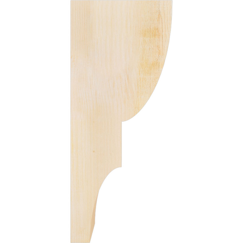 Corbeau Ridgewood, H 28 po x l 6 po x P 12 po, Sapin de Douglas, Sciage brut