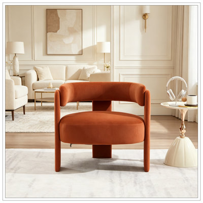 Accent Chair with sturdy Wooden Legs