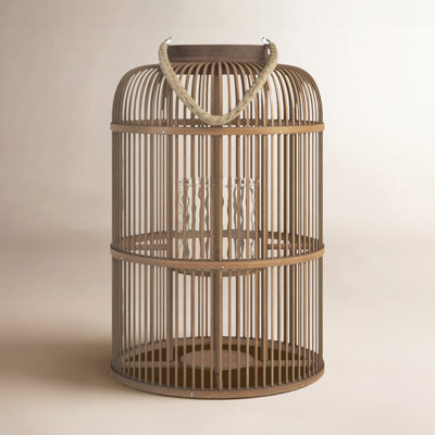 Bamboo Lantern Candle Holder