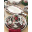 Set of 4 Highland Plaid Sandwich Plates