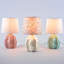 Ensemble de petites lampes de comptoir en céramique 13,5 ", lampe de chevet décorative pour enfants-1996017576