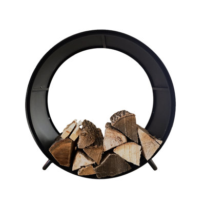 14'' W Aluminum Log Rack