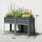 Patio Planter Box,Outdoor Elevated Planter Box,Raised Garden Bed-5754490