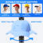 Organisateur de chapeaux pour casquettes de baseball, ensemble de 2 supports muraux pour chapeaux pouvant contenir jusqu'à 40 chapeaux