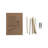 Unscented Flameless Taper Candle with Paraffin Holder
