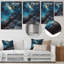 Bleu et blanc - Galactic Space Gaze-662111117-662111106