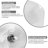 Ceramic Round Bathroom Sink In White - Versatile Decoration Countertop Basin Modern Aesthetics