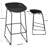 Counter Stool with Steel Frame