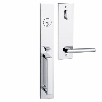 Bravura 973-839 Active Montgomery Handleset with Delray Lever in Bright Chrome - R