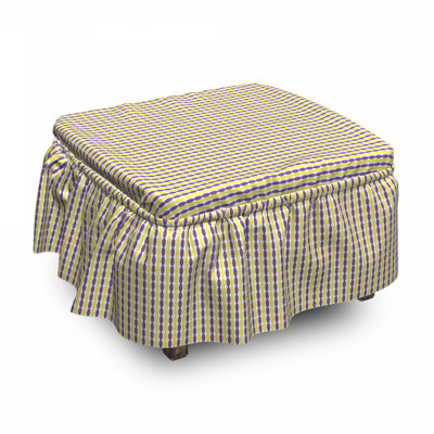 Box Cushion Ottoman Slipcover
