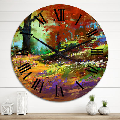 Metal Wall Clock