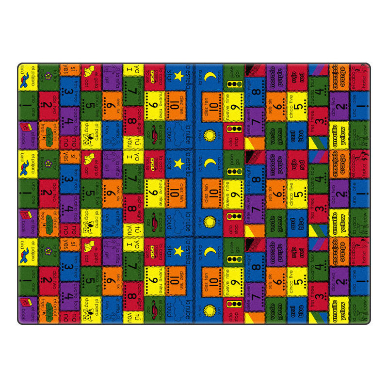 Tapis area Bermudez, Rectangulaire 8 pi 4 po x 12 pi
