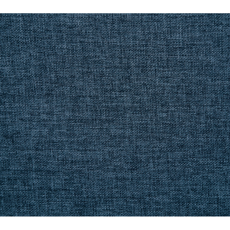 Canapé modulaire 4 pièces en polyfibre bleu marine