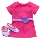 Vinyl Doll in Dress and Satin Shoes