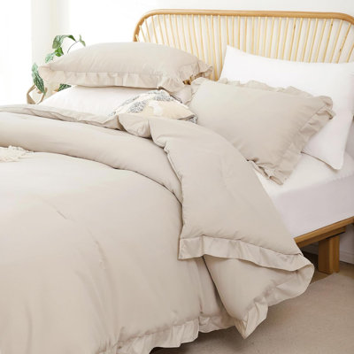 Comforter Set Vintage Bedding Soft Fluffy Comforter Set All Season