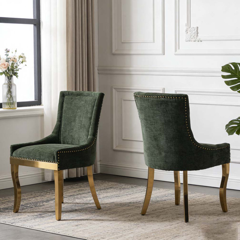 Chenille Dining Chairs