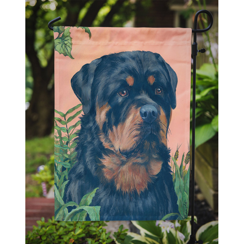 Drapeau de jardin en polyester à 2 côtés Graziello Bichon Frise Do It Better 1 x 0,11 pi, Rottweiler