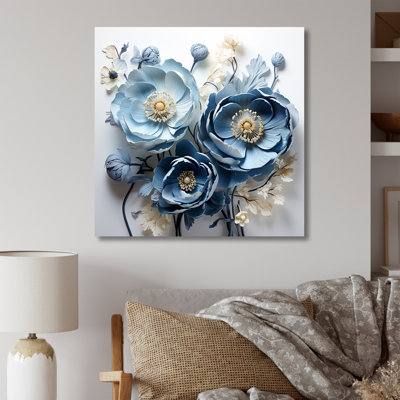 «Ranunculus Bouquet VI», reproduction sur toile