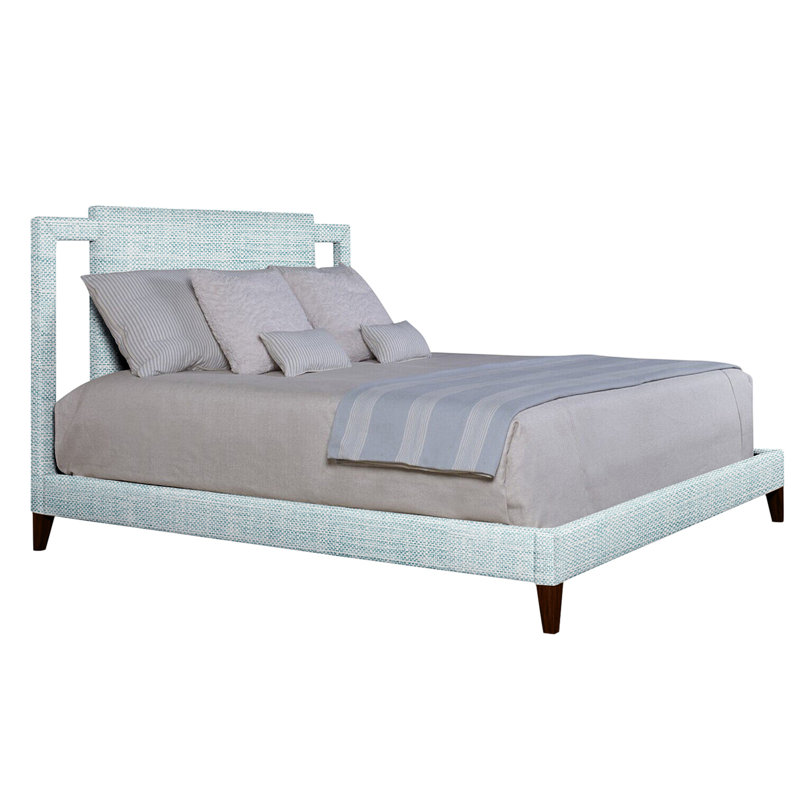 Miles Solid Wood Storage Bed, Twin, F1458-Aqua, Tobacco
