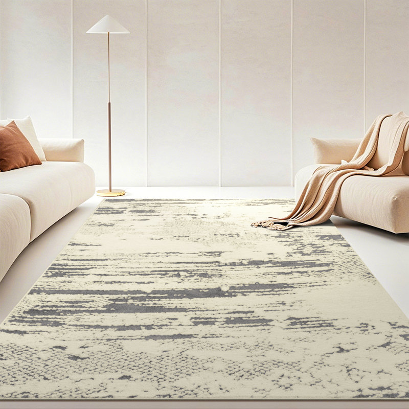 Machine Washable Area Rug With Non-Slip Backing, Rectangle 6' x 9'
