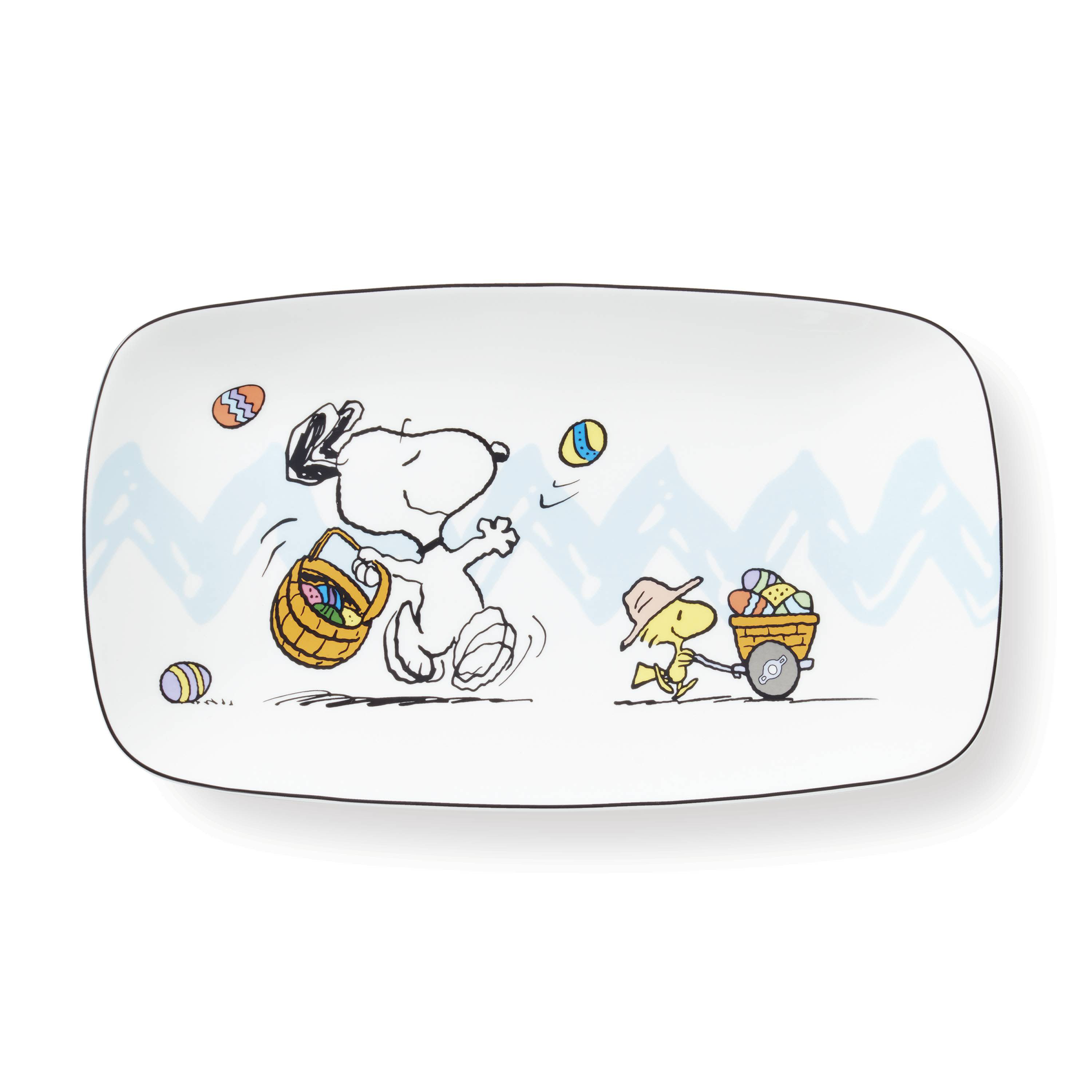 Lenox Snoopy Easter Peanuts Easter Snoopy Hors D'Oeuvres Tray Wayfair