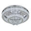 2-Light 50cm Double Tier Round Crystal Celling Light