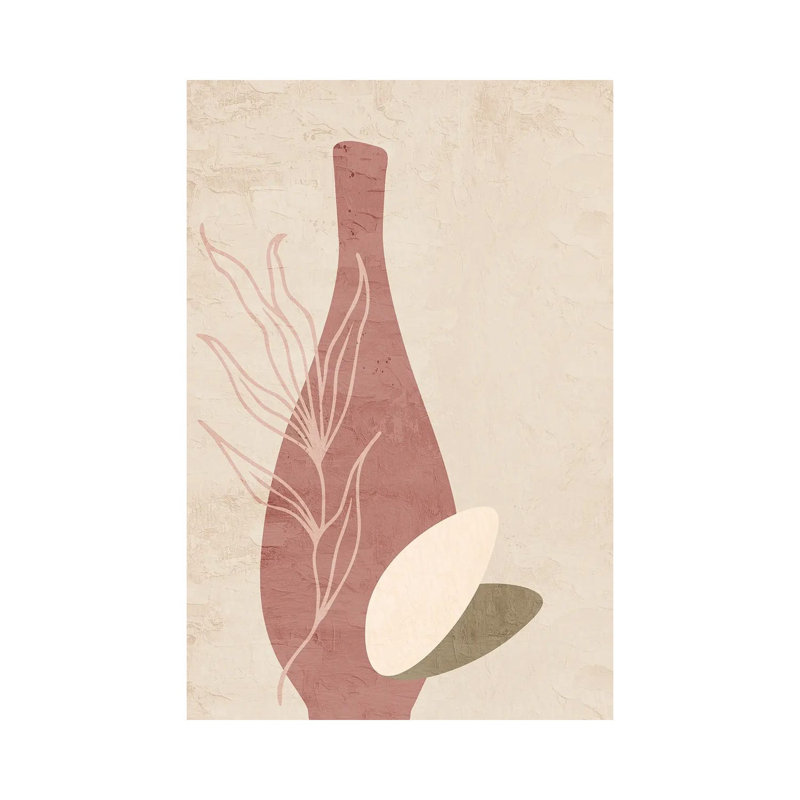 Vase I 1 Piece Wrapped Canvas Painting, 101.6 cm H x 66.04 cm W x 1.91 cm D