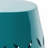 LILAC 12 Inch Teal Side Table With Modern Barrel Design And Weather-Resistant Finish For Indoor And Outdoor Use-119439936