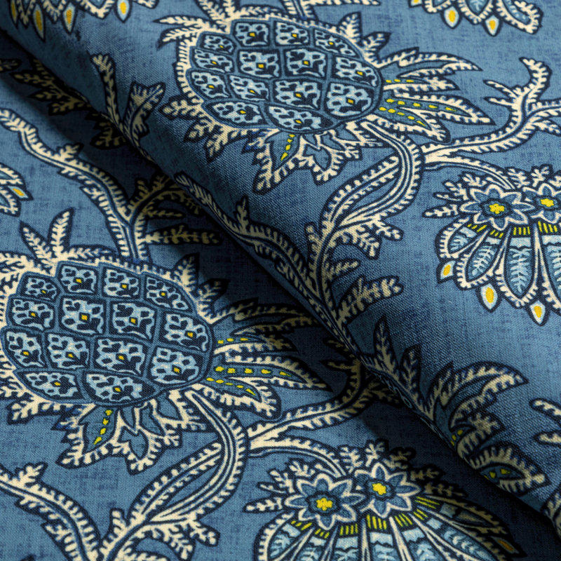 En Vacances II Brassac Fabric, Indigo