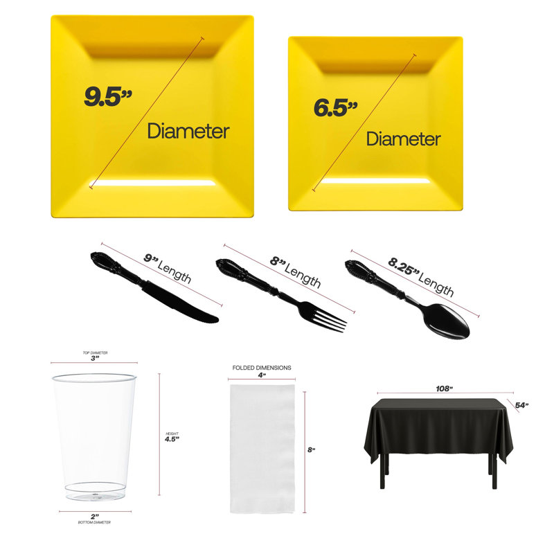 Ensemble jaune, noir et blanc NFL / NBA / MLB - 20 paramètres