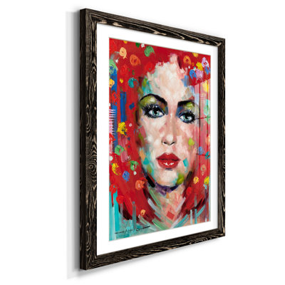 " Confetti Girl II " Painting Print