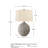 Bugarin Ceramic Table Lamp