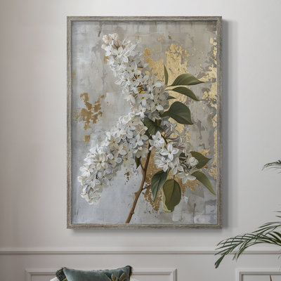FLORAL Series CCXLVII Framed Print - Solid Wood