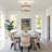  Elgina 3-Light 13 inch Modern Semi Flush Mount Ceiling Light Fixture for Dining Room Foyer-627954701