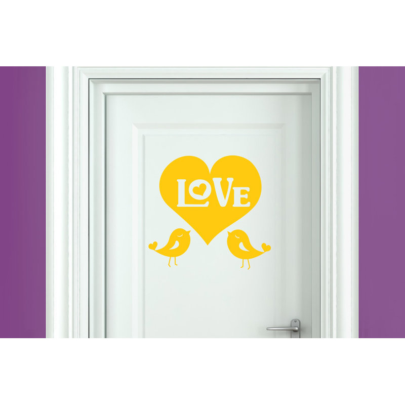 Wall Decal, Dark Yellow