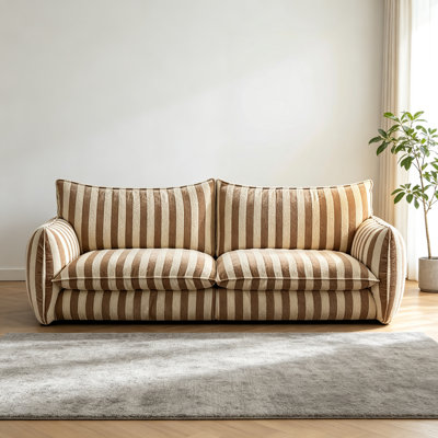 Upholstered " Fabric Sofa