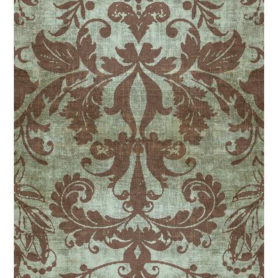 Palace Damask Metallic Wallpaper Roll
