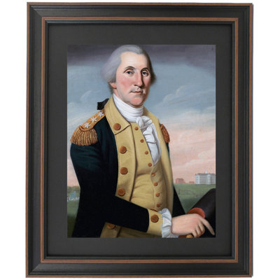 «George Washington At Princeton» par Charles Peale Polk
