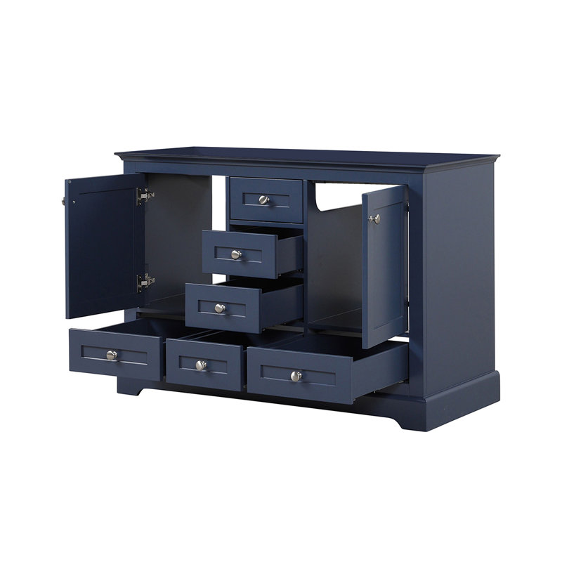 48 po X P 22 po Meuble-lavabo double à 2 portes D, Marine
