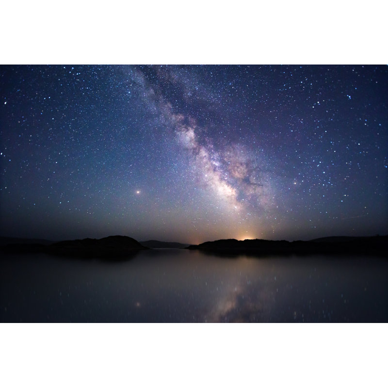 Galaxy by Honglouwawa - Wrapped Canvas Print, 30cm H x 46cm W