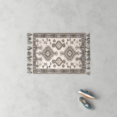 Bronte Gray Hand-Tufted Wool Rug
