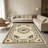 1PC Classic Vintage Floral Medallion Scroll Pattern area rugs for Living Room, Soft and Comfortable, Suitable for all seasons, easy-to-maintain, machine washable Indoor floor mat, Under Table Farmhouse suitable for dining room, bedroom, kitchen,-129131709