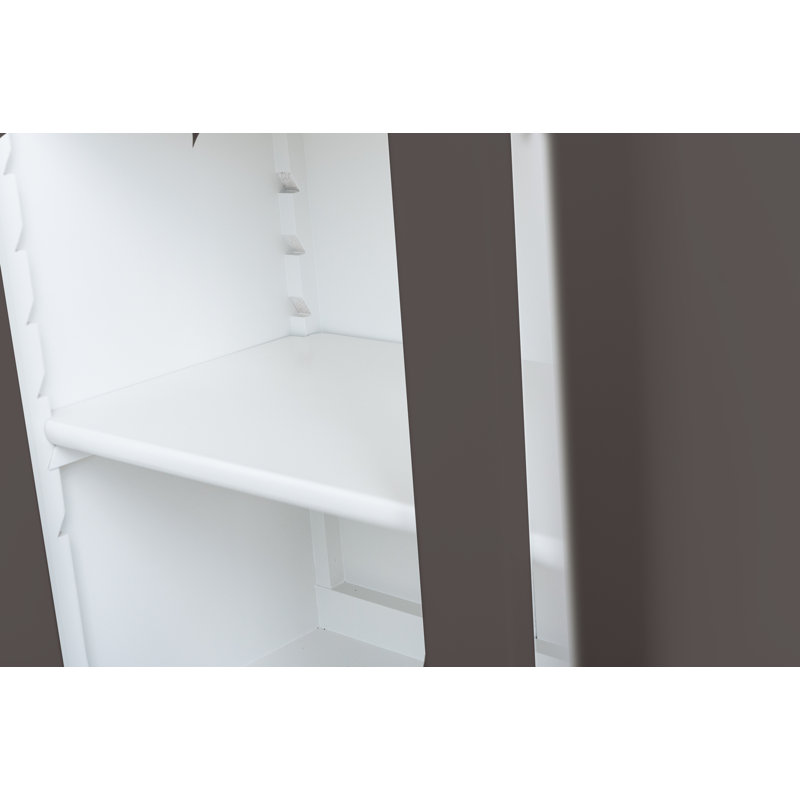 Torrens Display Cabinet, Beige Grey/White