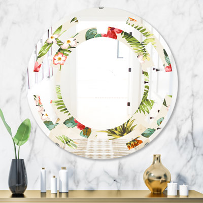 Miroir mural Space Pineapple Summer Bliss IV