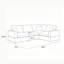 Canapé de coin modulaire avec housse amovible pour salon-1398983878-1398983877