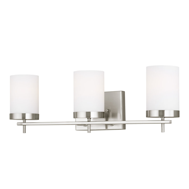 Dimmable Vanity Light, Brushed Nickel, Yes, 3