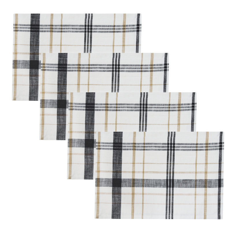  Ensemble de 4 napperons écossais Slade