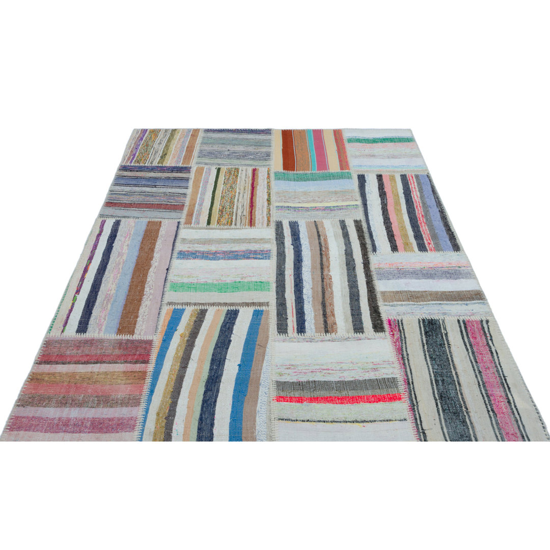 Square Bocanegra Hand Knotted Area Rug