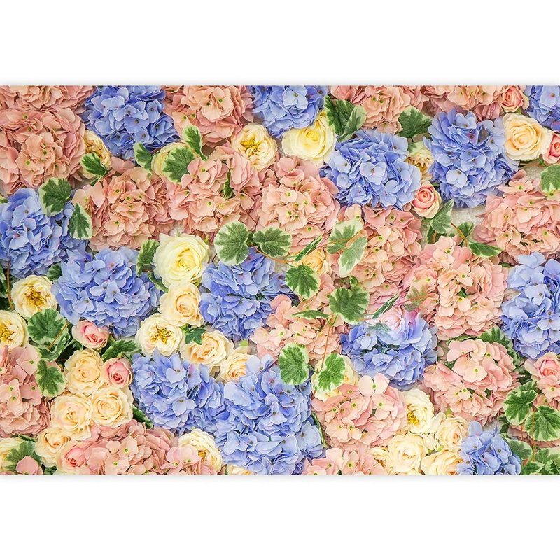 Floral Peel & Stick Floral Border, 100" L x 144" W