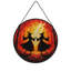 Panneaux de vitrail décoratifs pour fenêtre Dancing Witches Decor-101028458